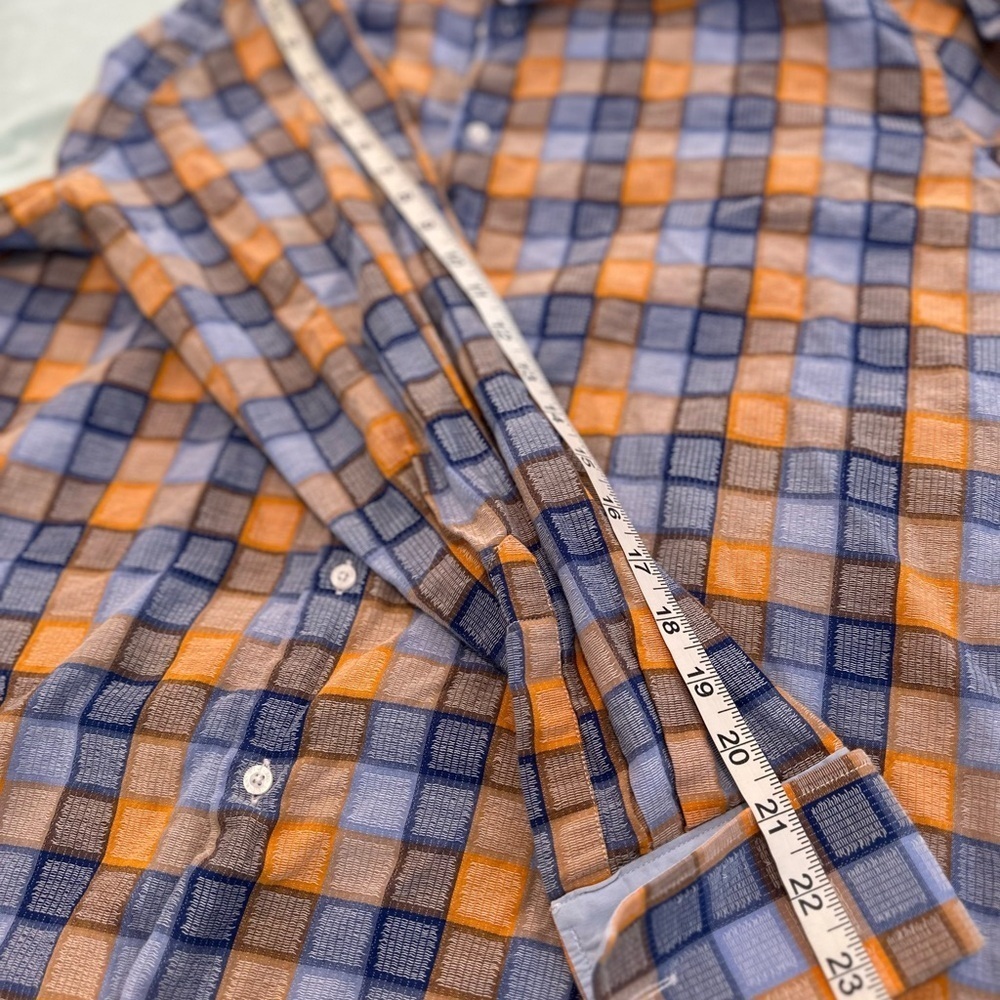 Steven Land Men’s Modern Fit Colorful Button Down Dress Shirt. french cuff. - Picture 4 of 11